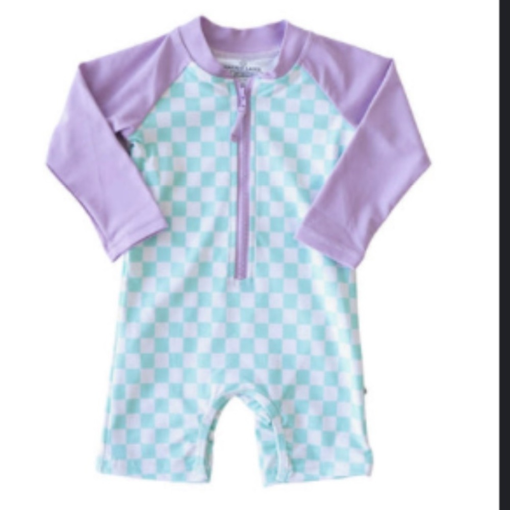 NWT Caden Lane Rash Guard Swim Suit